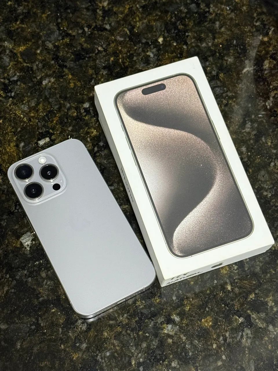 iPhone 15 Pro - 128Gb (Natural) - Celulares e Smartphones - Parque