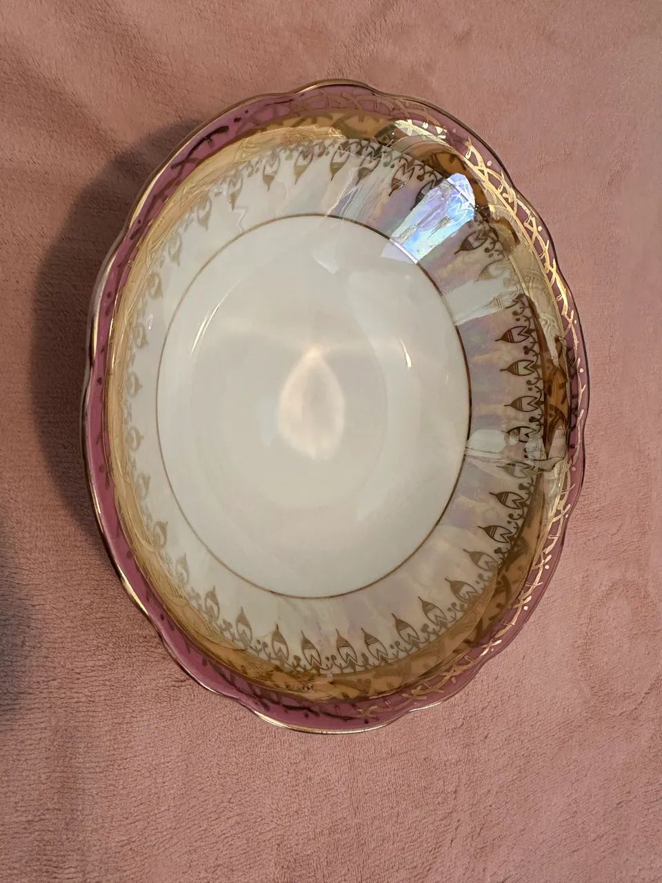 Aparelho de jantar vintage porcelana (Steatita - PR) 42 peças - Foto 2