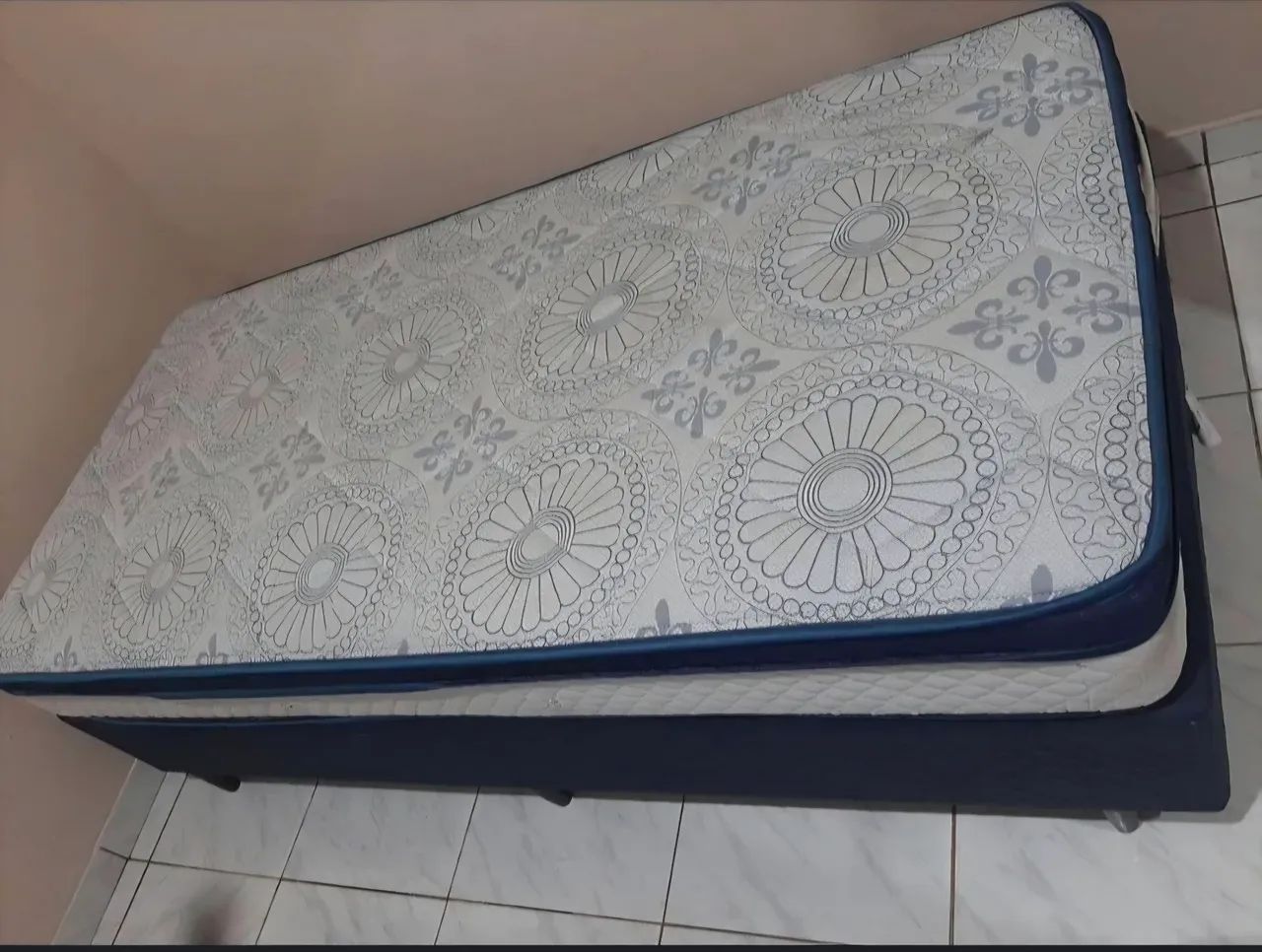 Cama box solteiro ortobom