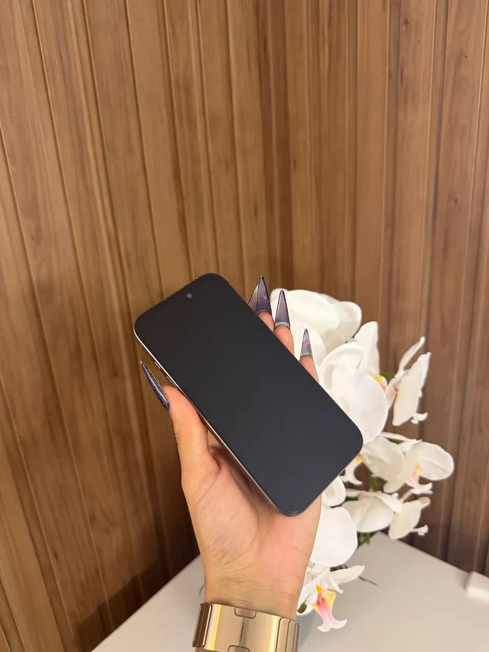 iPhone 15 Pro 128gb Titânio Natural - Foto 5