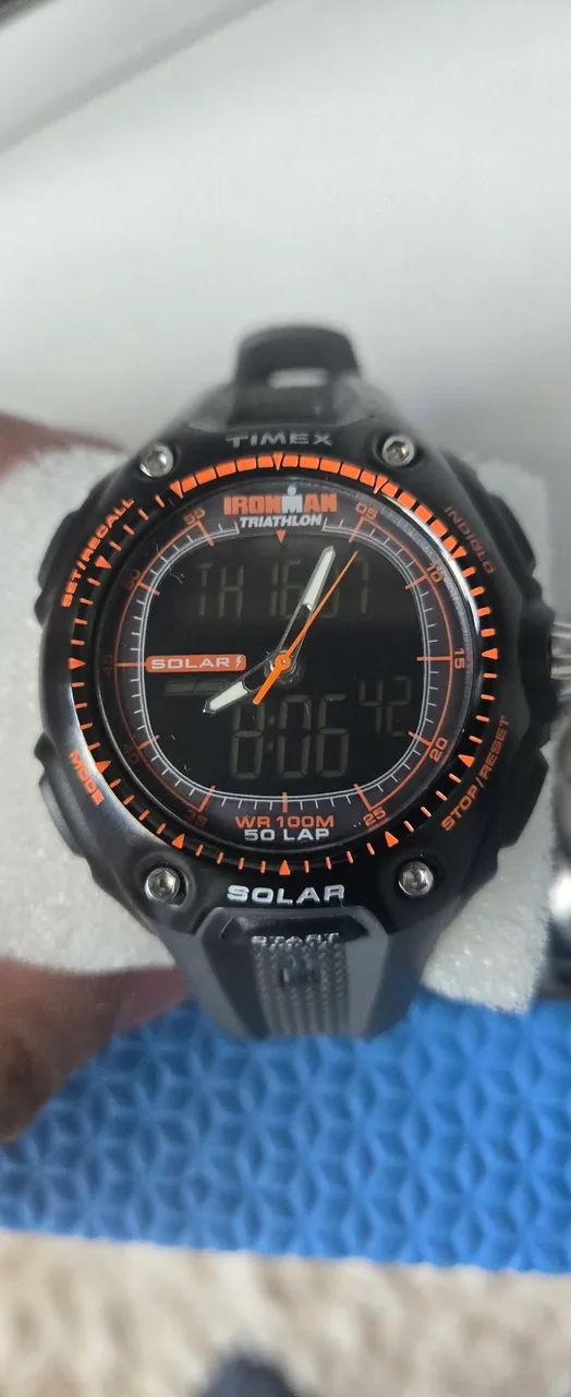 2 Relógios Timex Ironman Anadigi