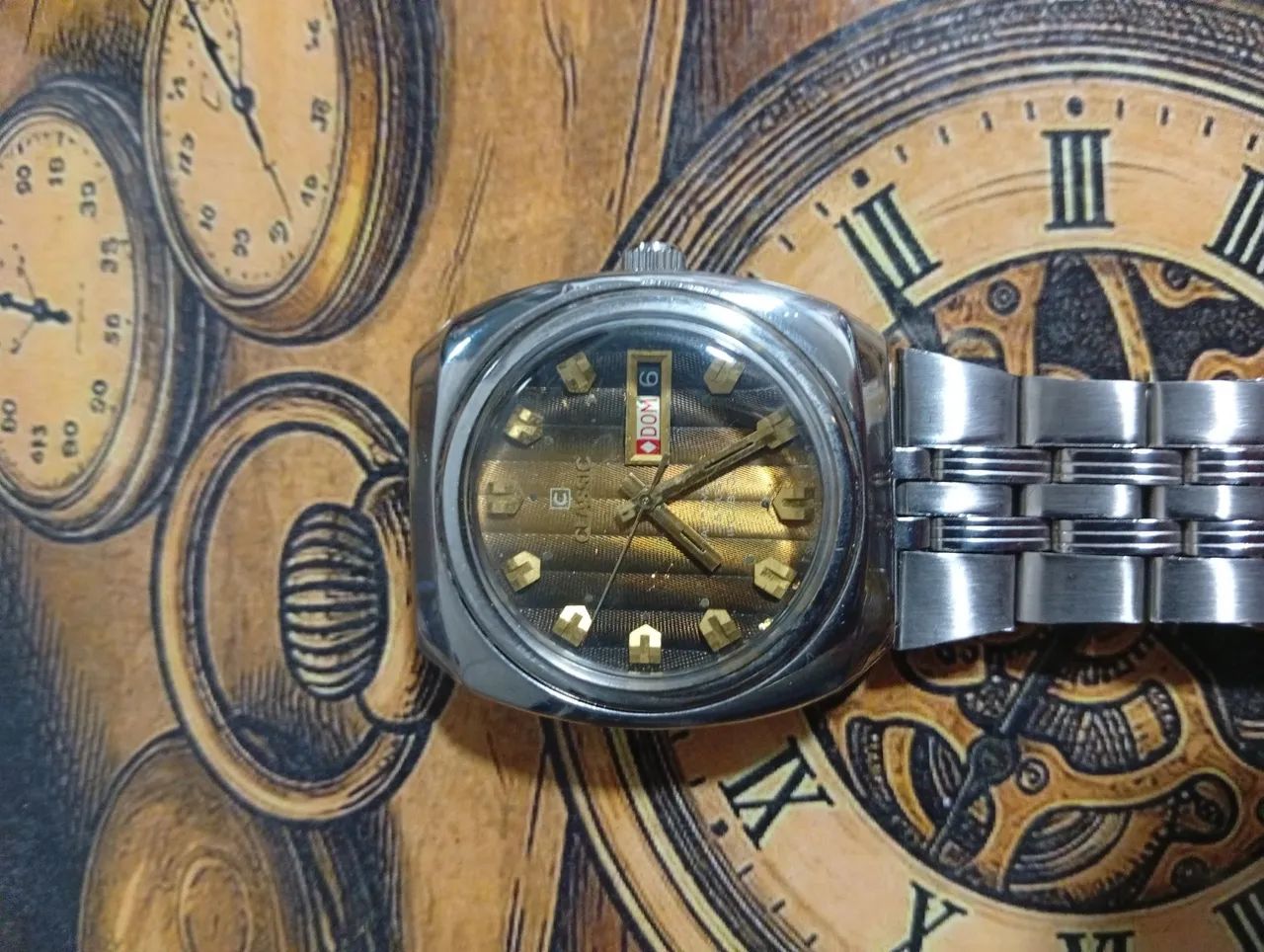 Relógio classic automático máquina suíça  - Foto 4