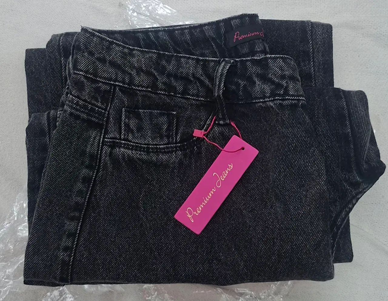 CALÇA JEANS WIDE LEG NUM.44 - Foto 2