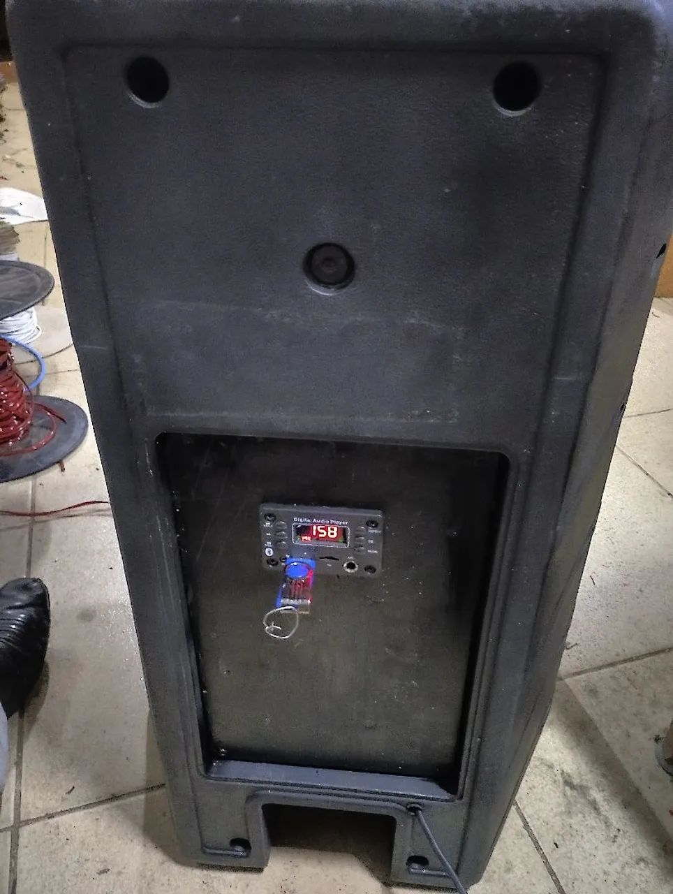 Caixa som amplificada alto falante de 15 polegadas placa e amplificador novo  - Foto 4