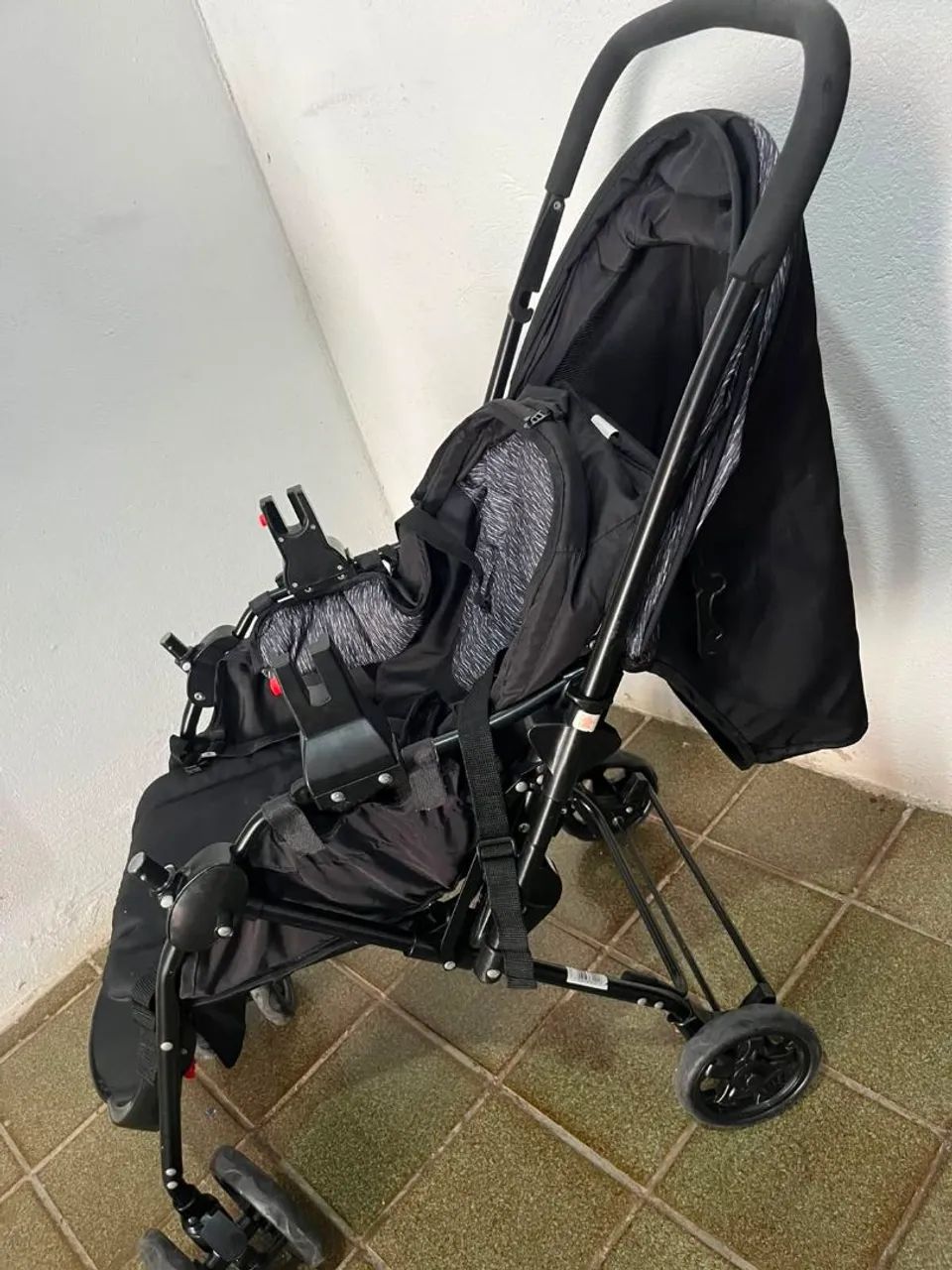 Carrinho+bebê conforto para bebê cosco - Foto 2