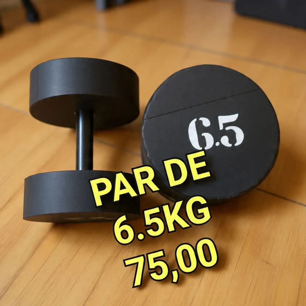 Par de halteres Caseiro (6.5kg)