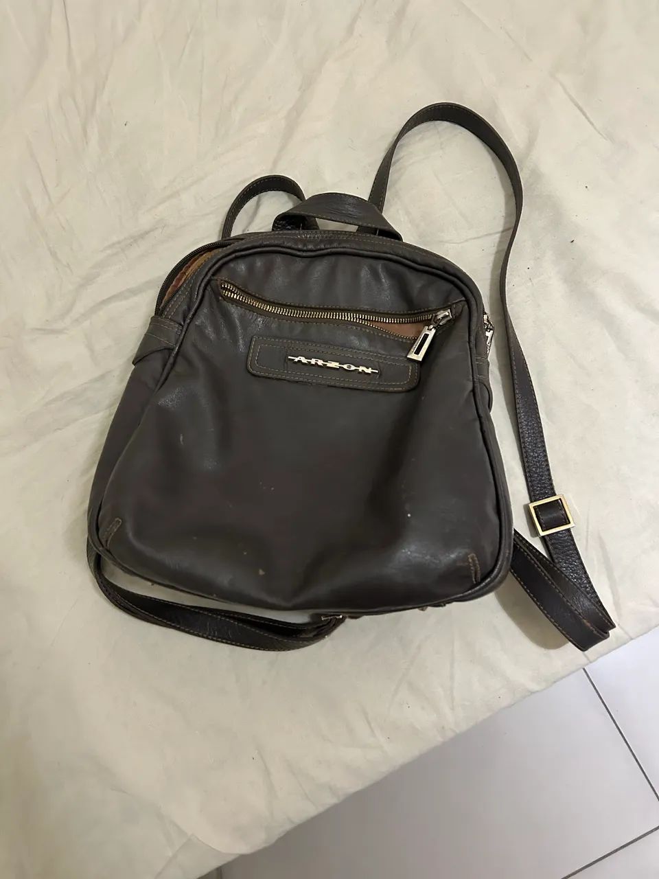 Bolsa couro legítimo arzon - Foto 2