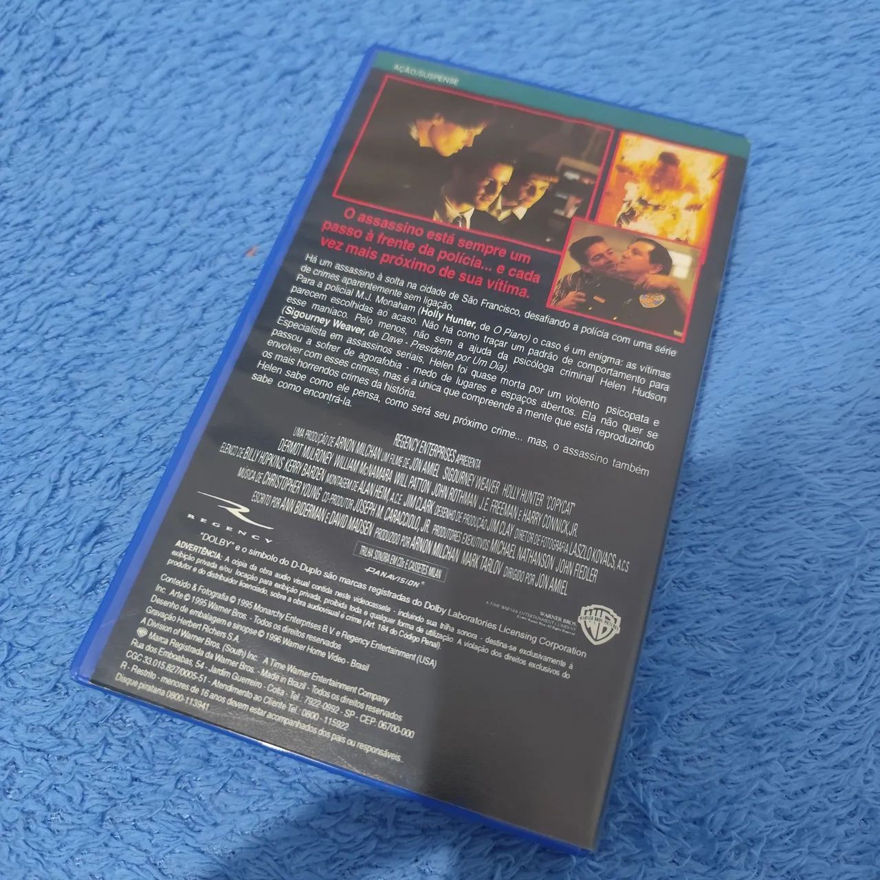 VHS Copycat - A Vida Imita a Morte (Dublado) - Sigourney Weaver