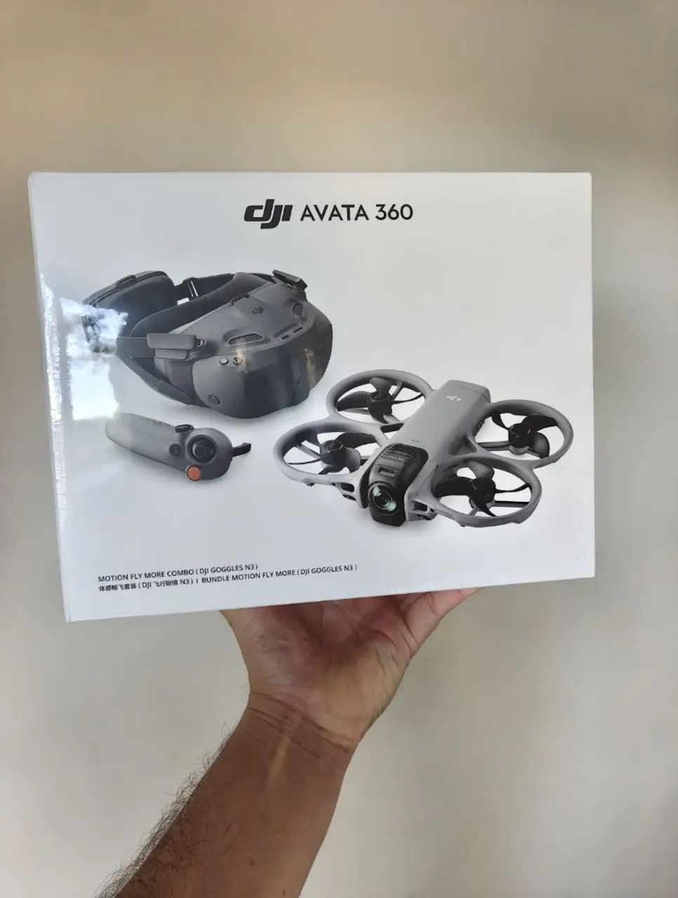 Drone Dji Avata 360 Combo Motion (Óculos Goggles 2) - Lacrado 