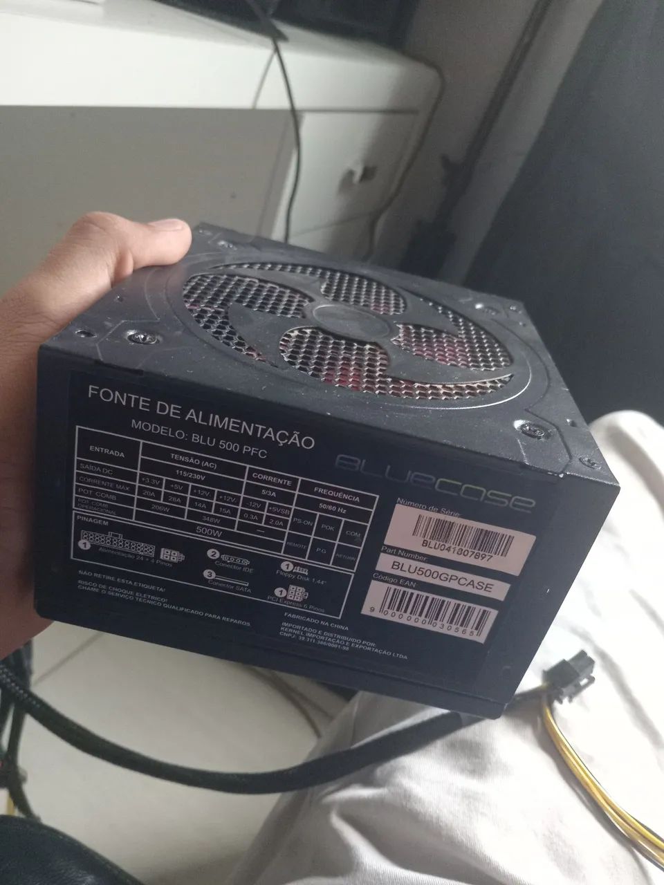 Fonte bluecase 500w - Foto 2