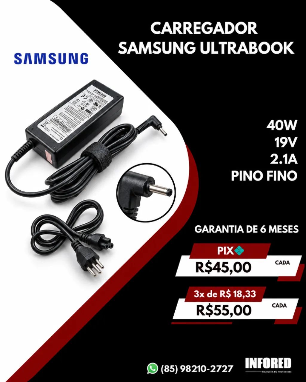 Carregadores Samsung em Destaque  - Foto 3