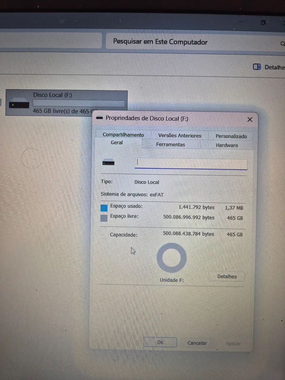 HD externo 500GB SAMSUNG Saudável  - Foto 3