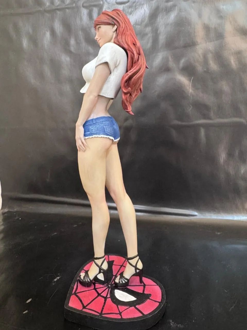 Boneco Mary Jane Watson Spider Man Colecionaveis Action Figure Marvel  - Foto 2