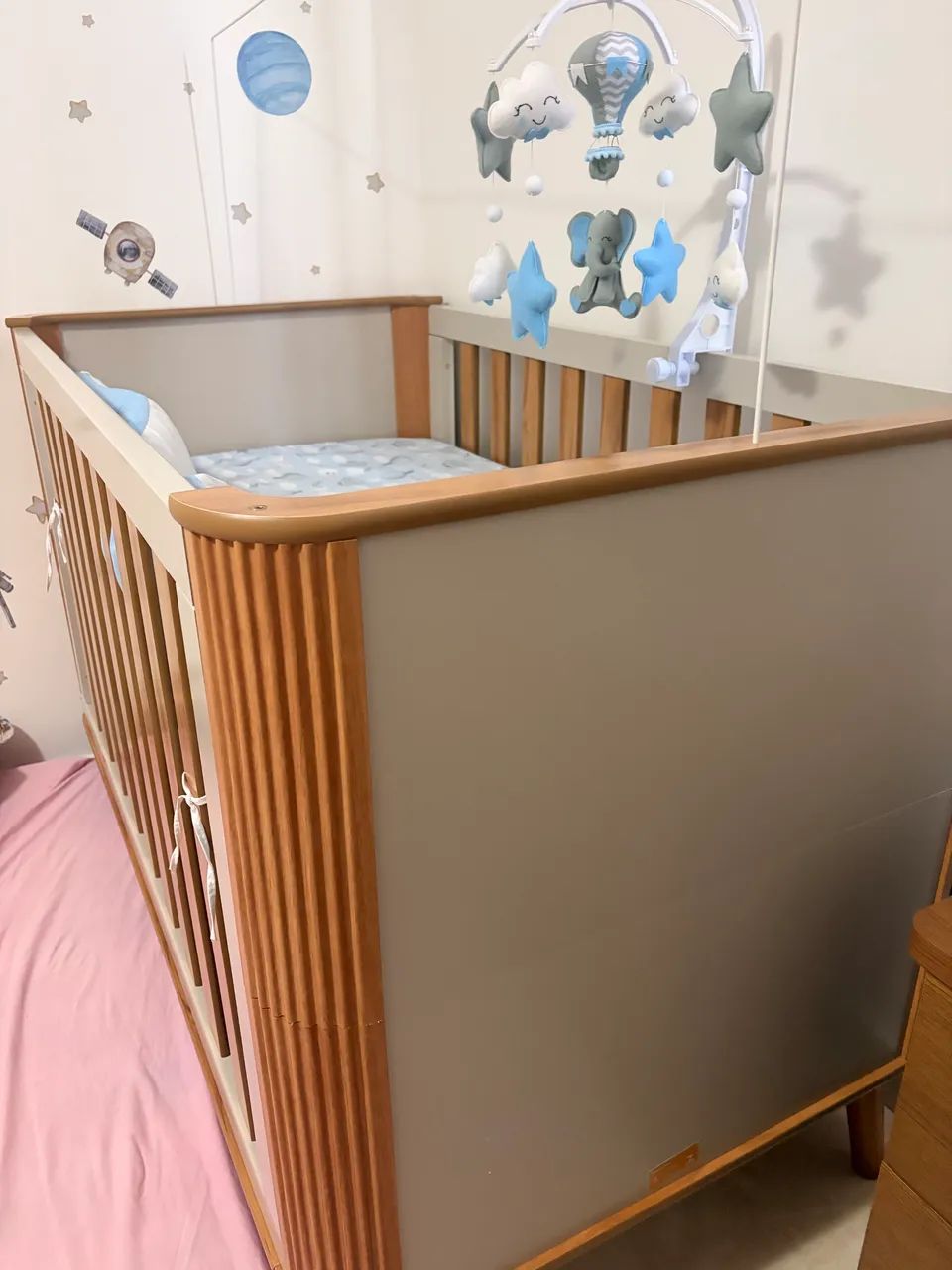 Berço americano que vira cama - Foto 2