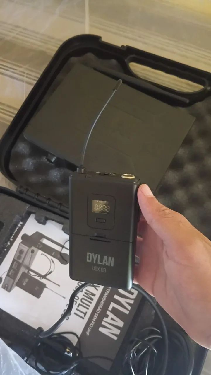 MICROFONE ORICULAR E LAPELA DYLAN ORIGINAL - Foto 2