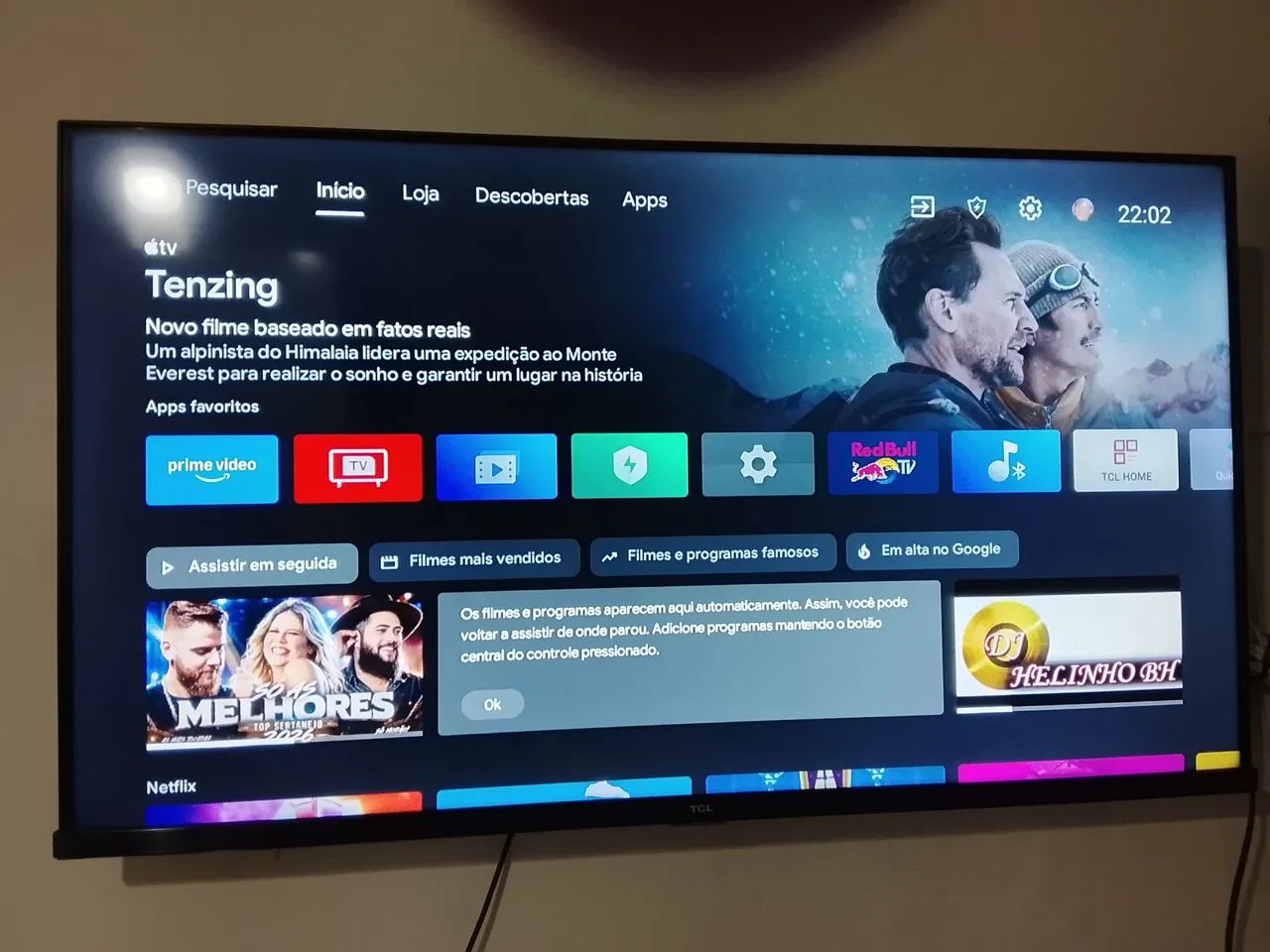 Smart TCL 40 polegada 