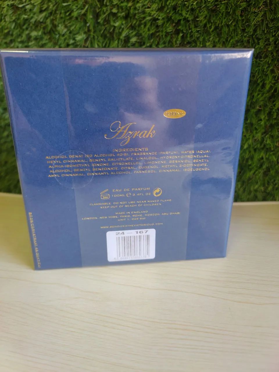 Perfume Azrak de Boadicea the Victorious 100 ml Lacrado  - Foto 3