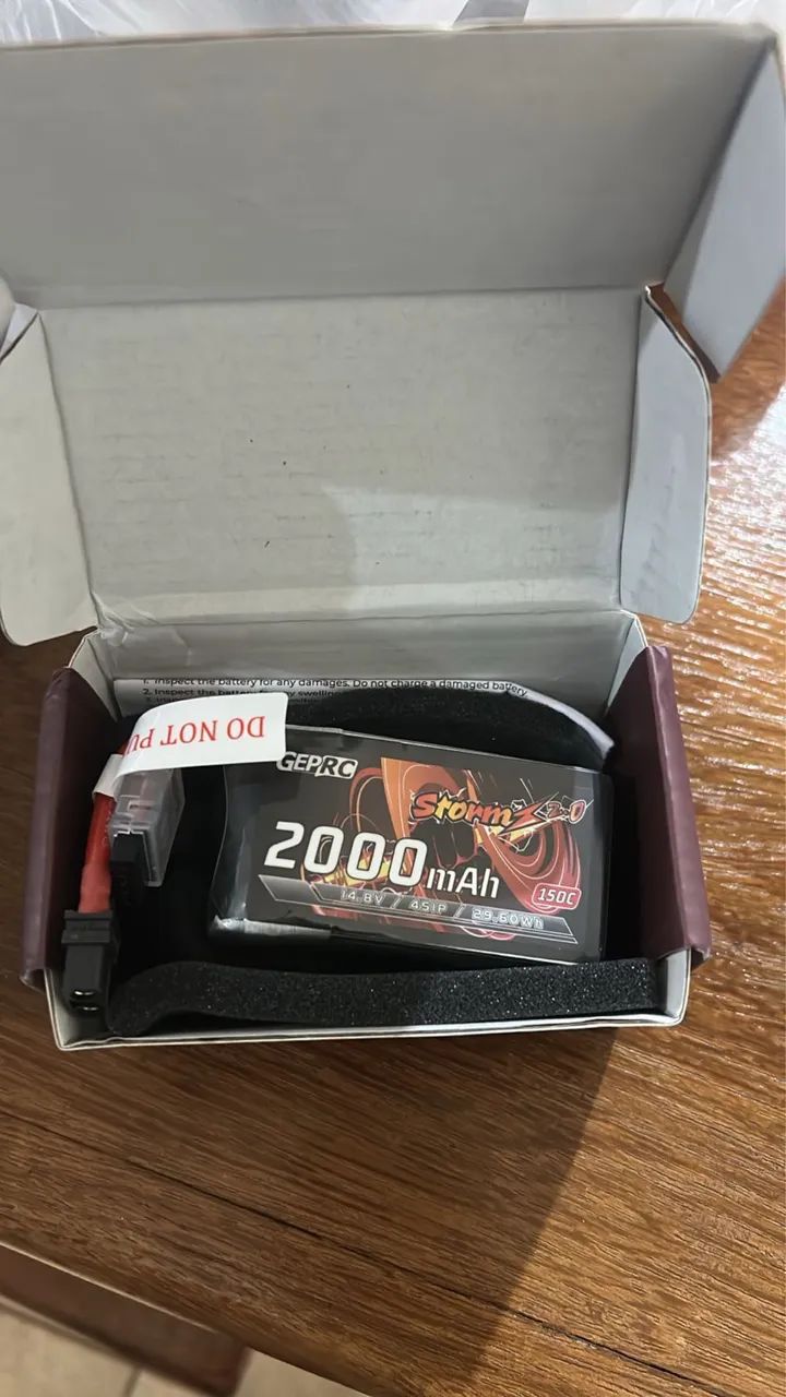 Bateria lipo Geprc 4S 2000mah 150c. XT60