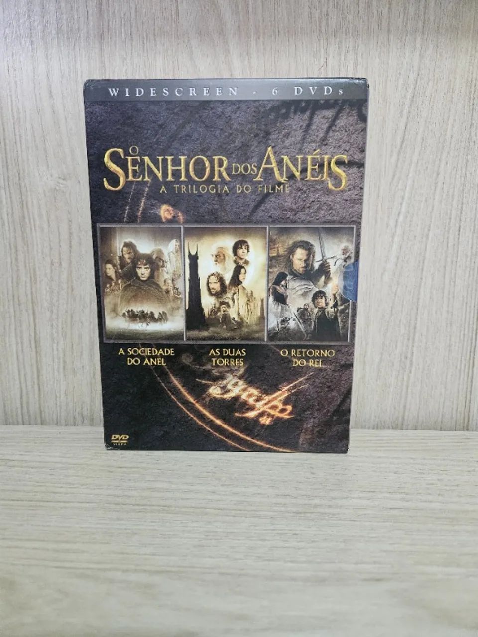 Box Trilogia Senhor dos Anéis (produto usado)