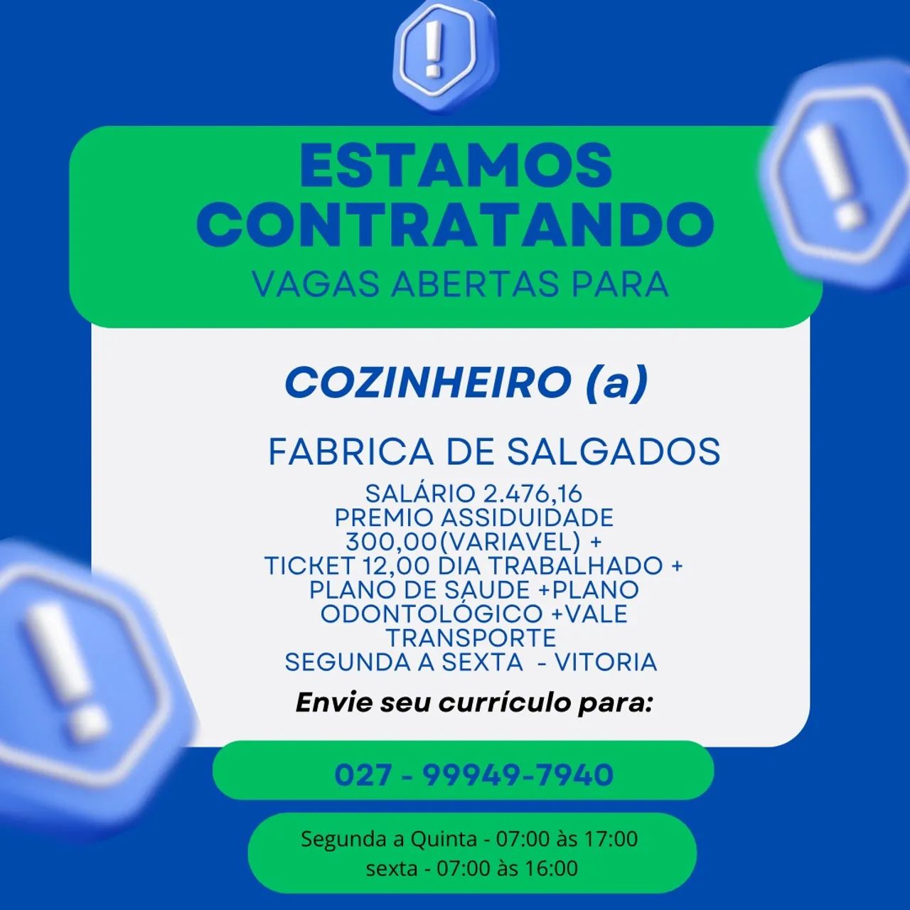 Cozinheiro (a)