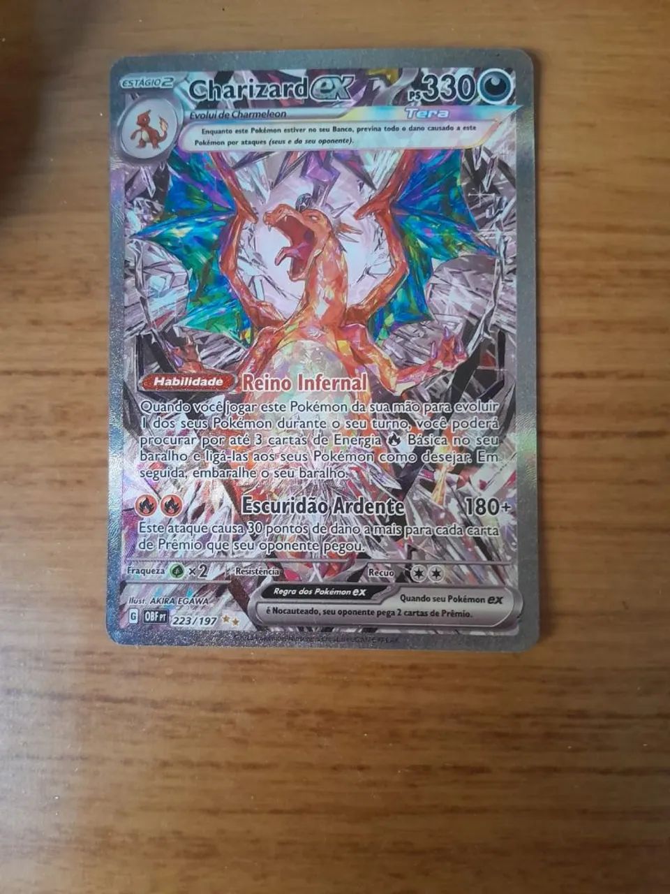 Carta Pokémon Charizard Ex