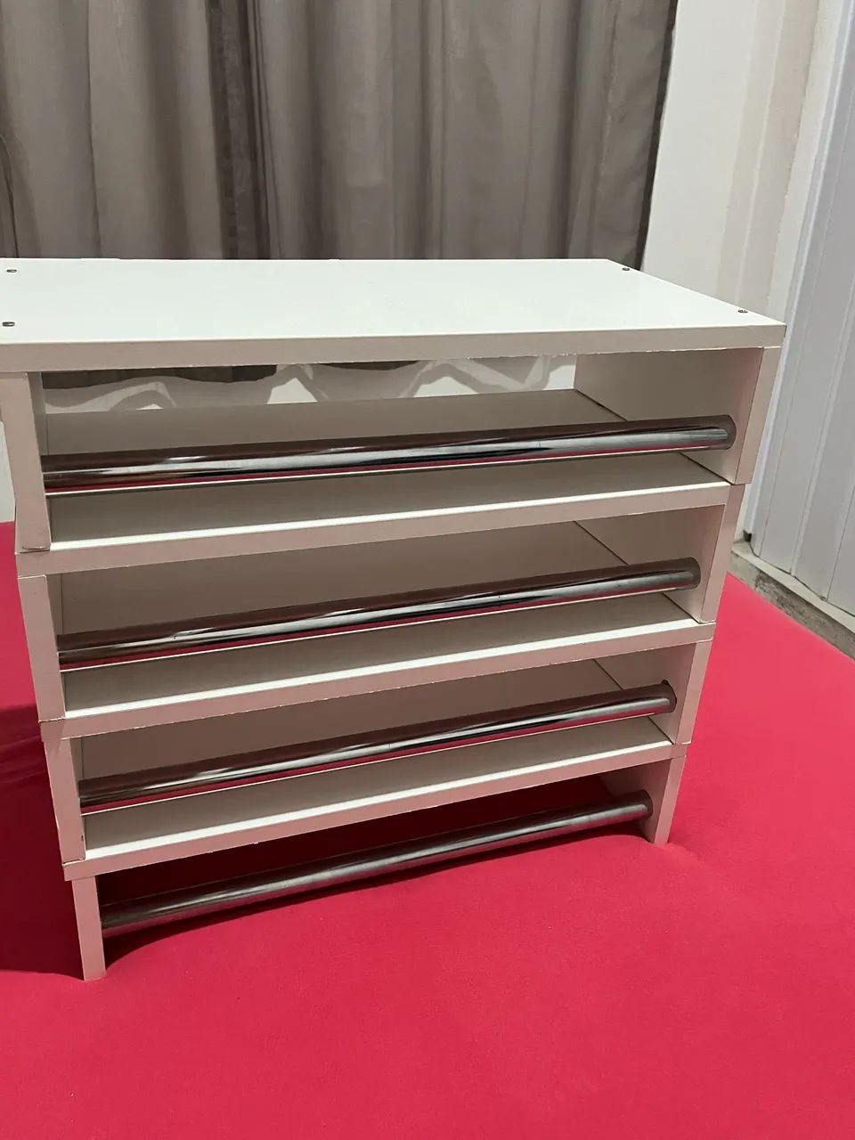 Arara de Roupa Cabideiro Parede - Foto 4