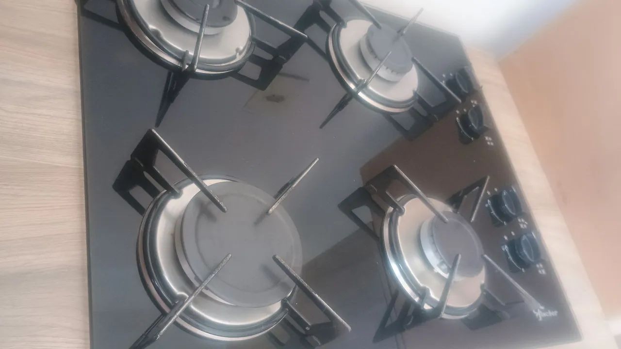 Vendo Cooktop marca Fischer semi novo funcionando1 e meio de uso valor 400,00 reais  - Foto 3