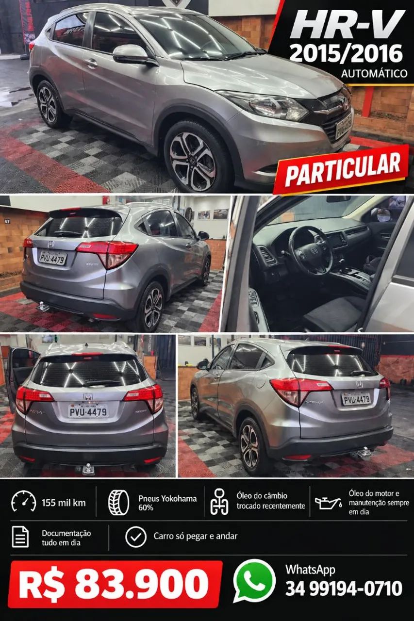Honda Hr-V HR-V EX 1.8 Flexone 16V 5p Aut. 2016
