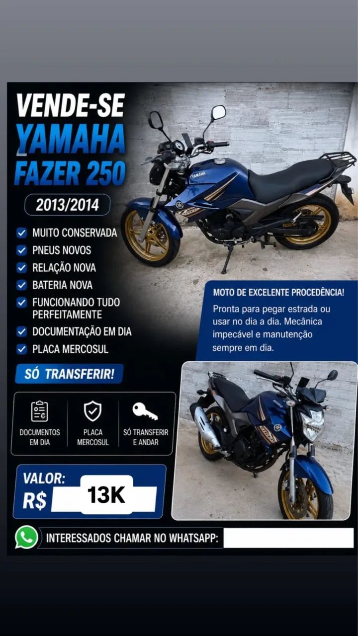 Fazer 250 2013 - Foto 5