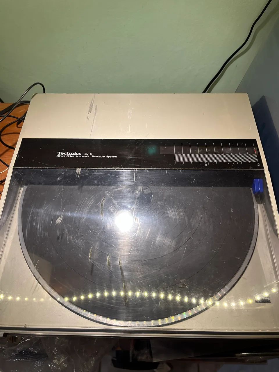 TOCA DISCOS TECHNICS SL-5 - FUNCIONANDO