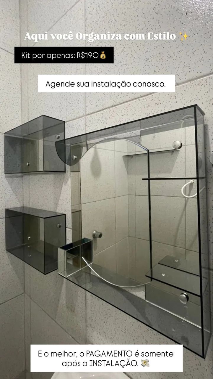 Espelho e acessórios  - Foto 2