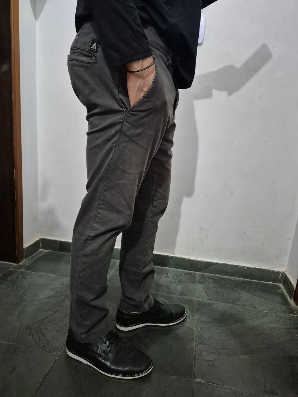 Calça Masculina Zara Tamanho: 38 - Foto 2