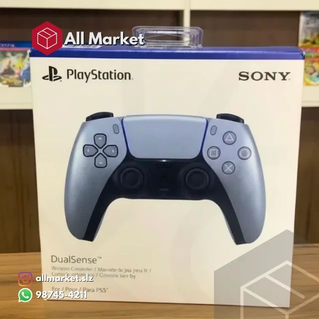 [ÚNICO]Controle Ps5 Sterling Silver - NOVO