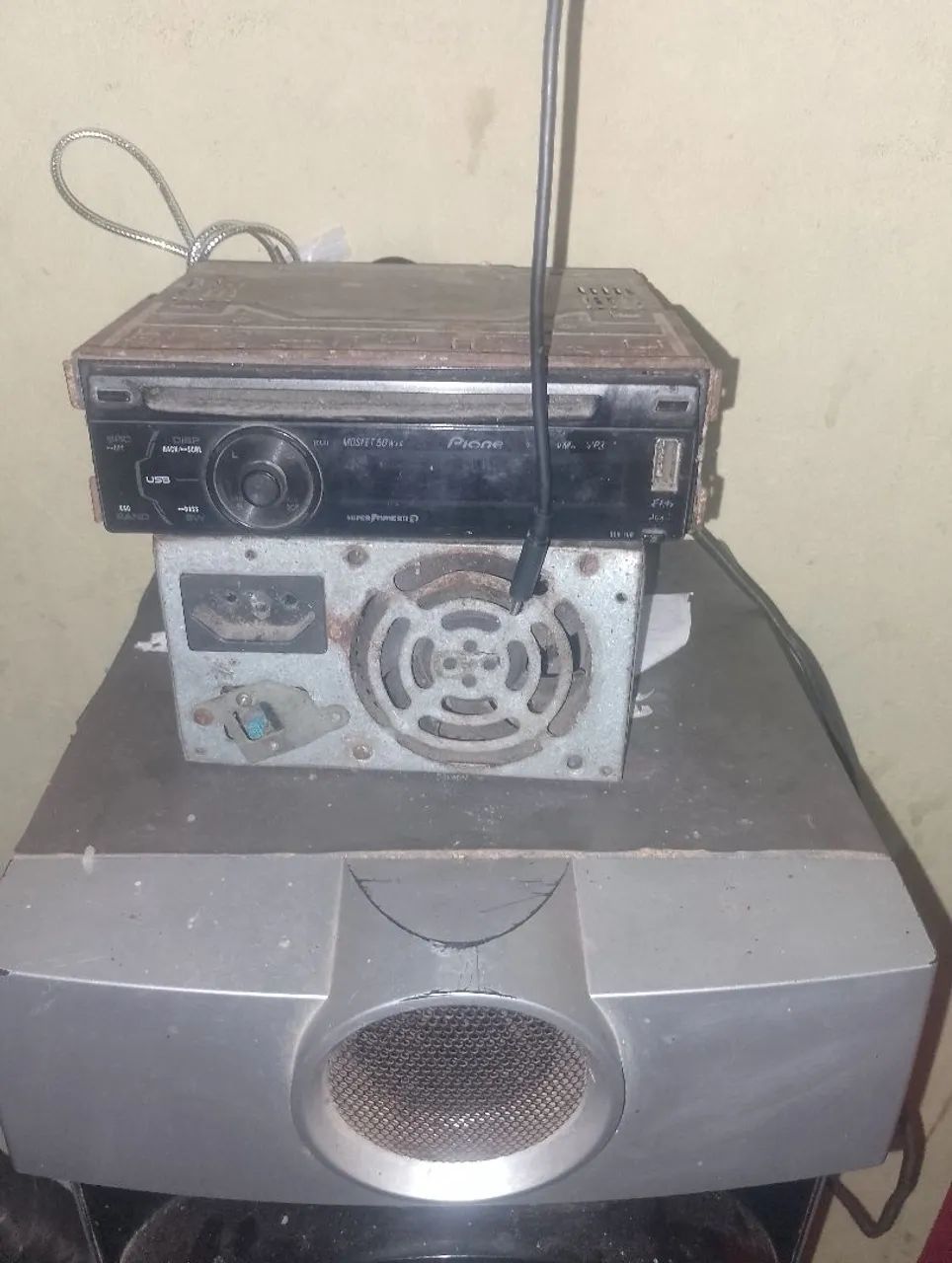 Rádio Pioneer caixa de som para vender - Foto 2