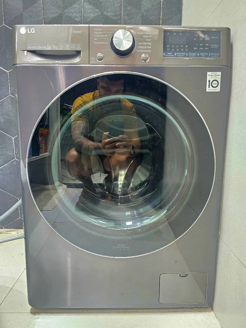 LG Lava e Seca 11kg - Com IA e wifi 