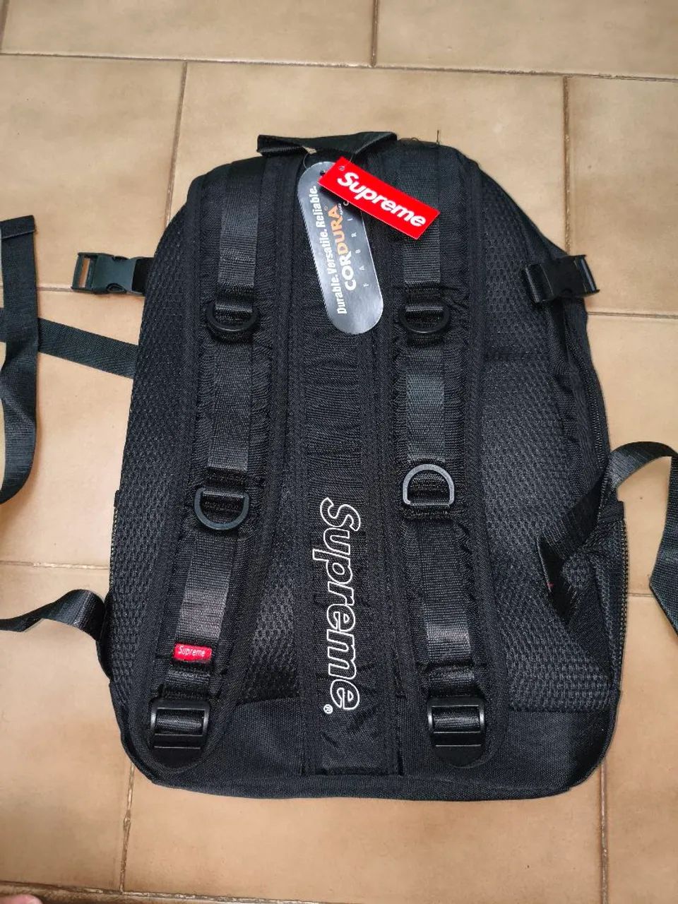 Mochila supreme preta - Foto 2