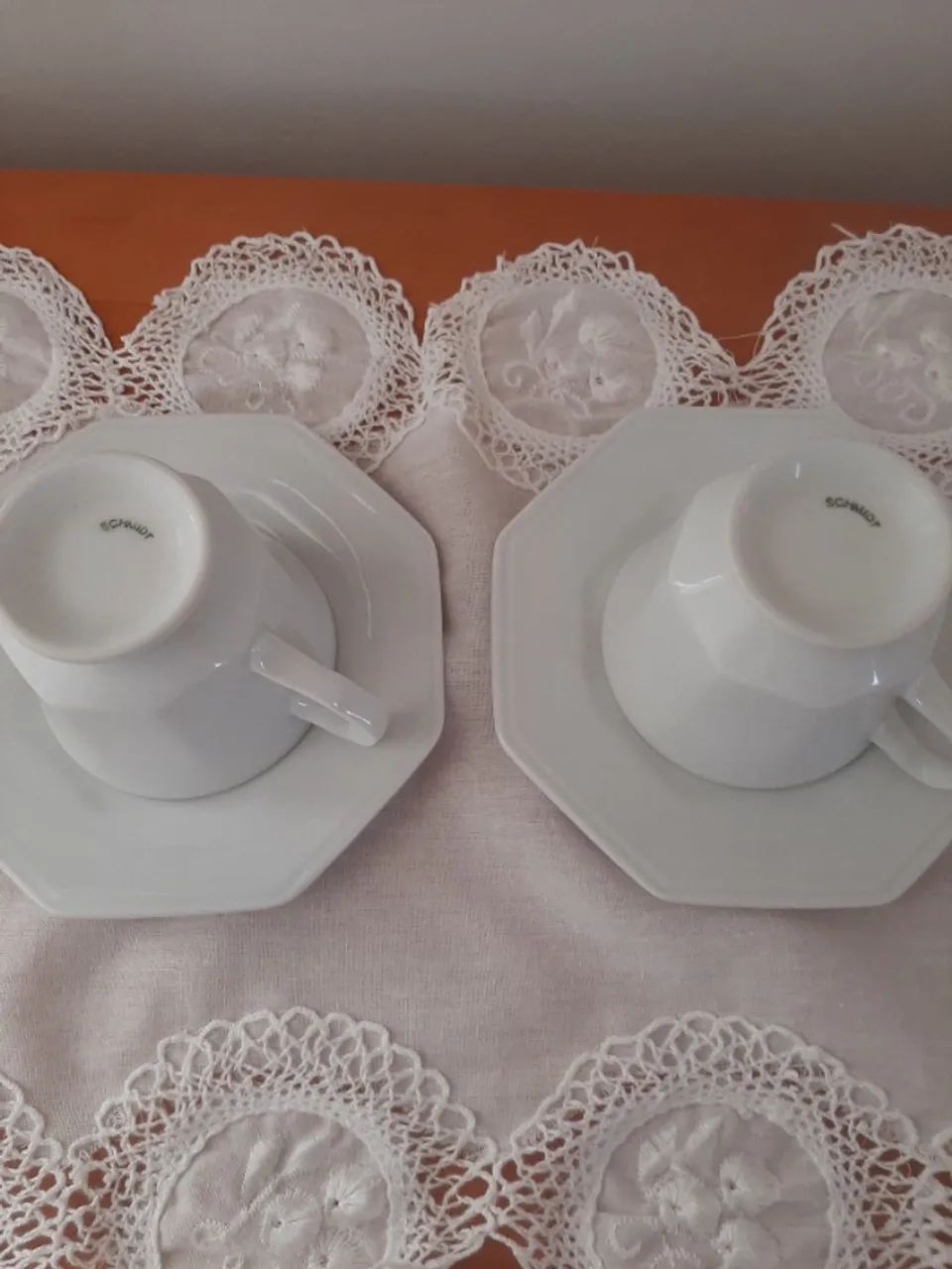 Xícaras Porcelana Schmidt Linha Prisma