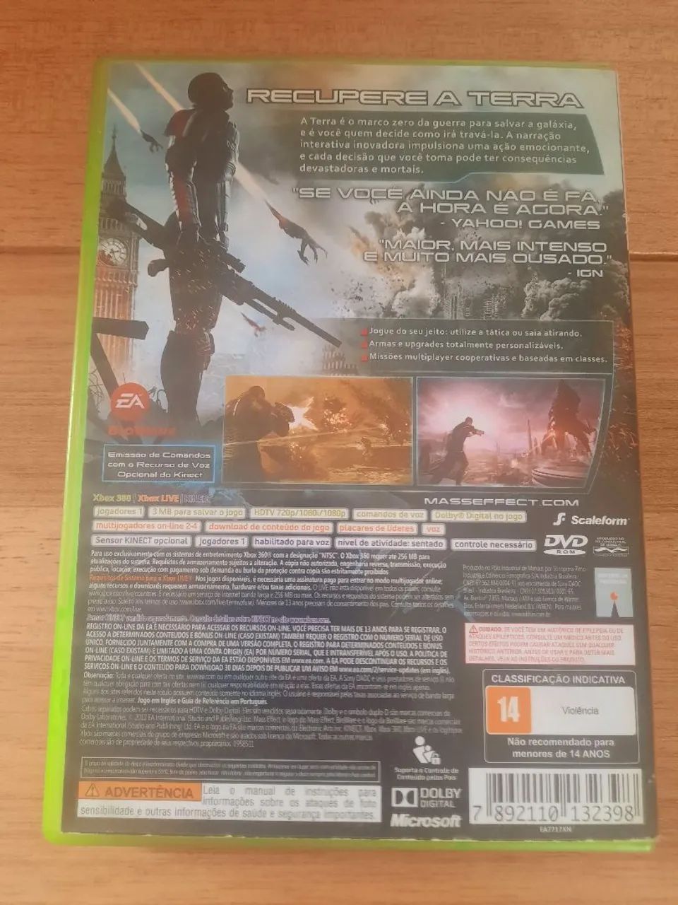 Jogo Mass Effect 3 - Xbox 360 - Foto 2