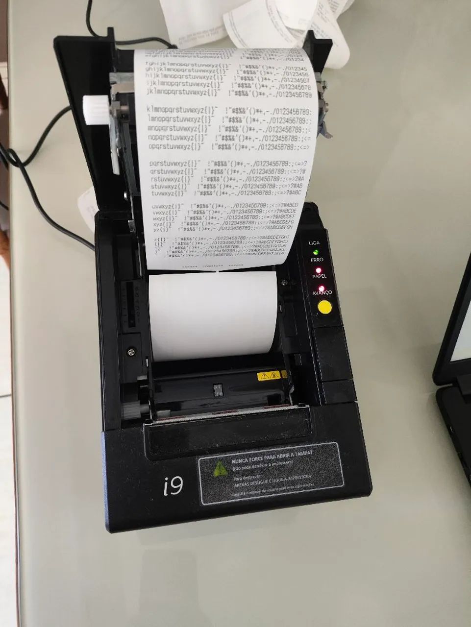 Impressora de nota Elgin I9 PDV com leitor de código de barras - Foto 2