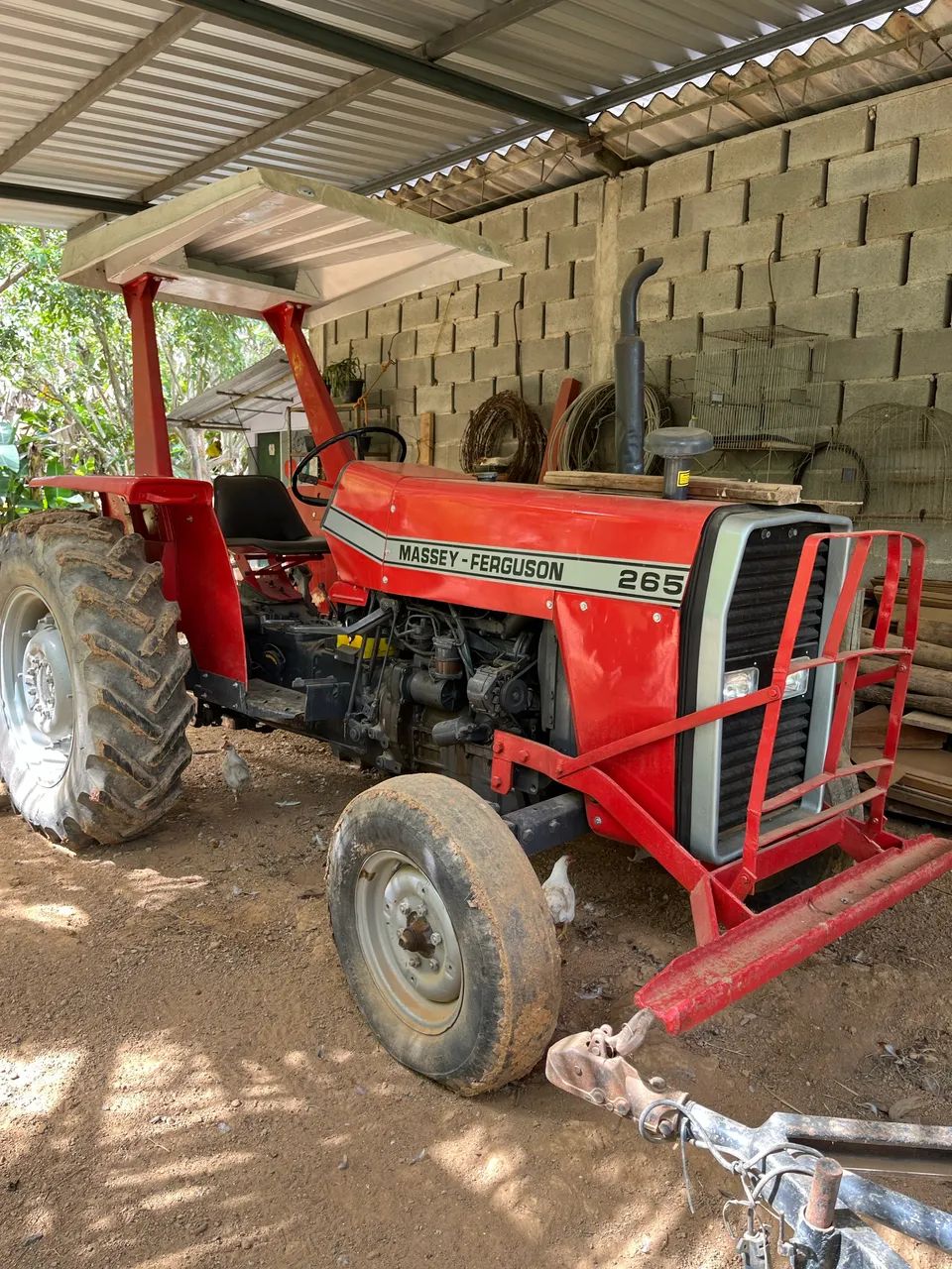 Trator marsey fegurson