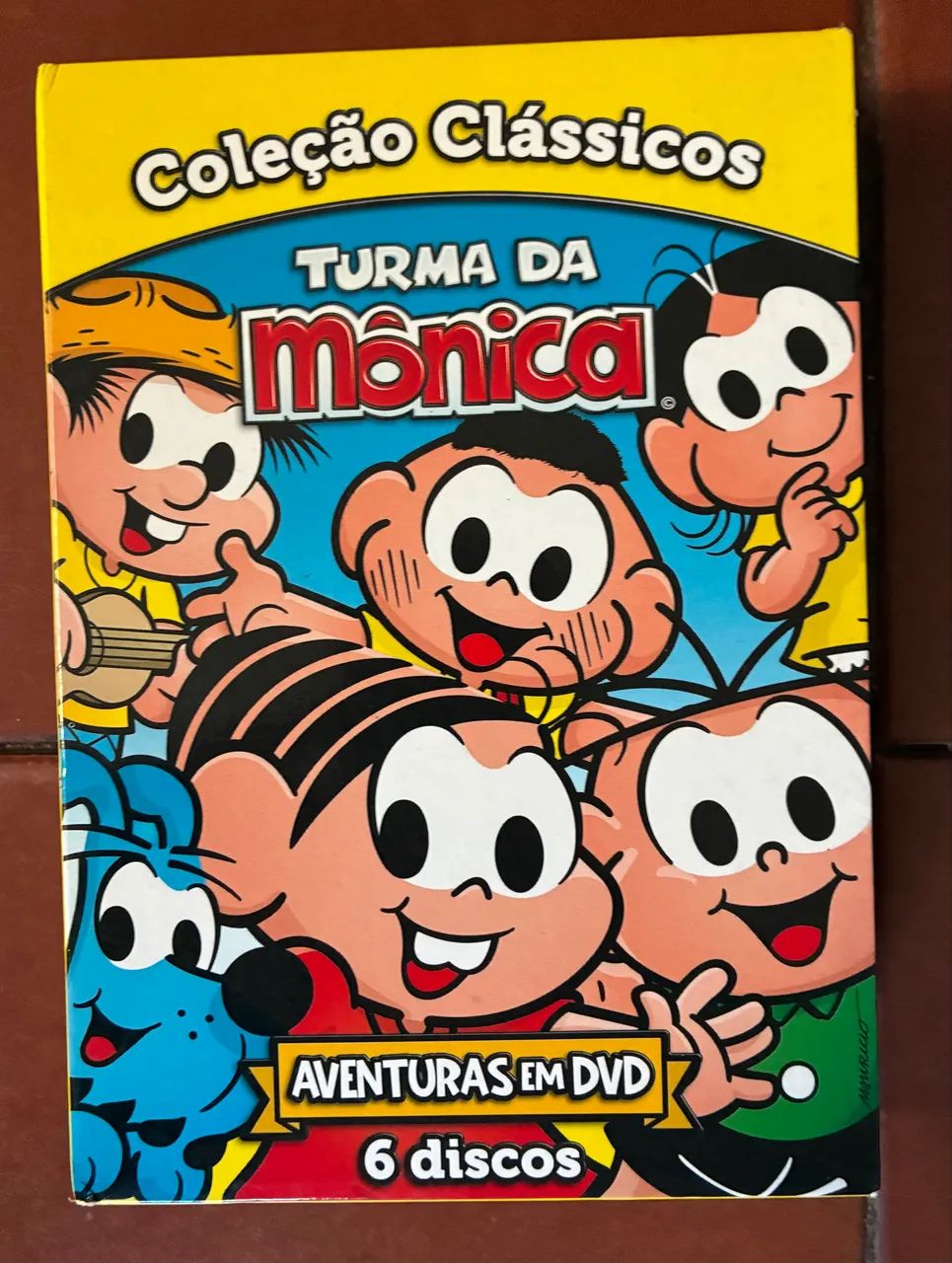 Box DVD TURMA DA MÔNICA - PRIMEIROS DESENHOS - RARIDADE - CDs