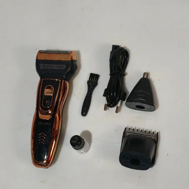 Máquina Aparador 3 em 1 Pelos Nariz Orelhas Daling - Foto 5