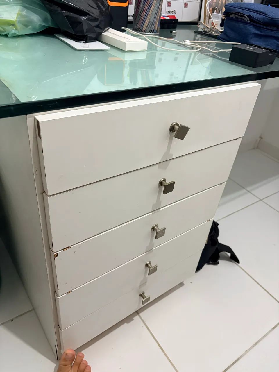 ESCRIVANINHA DE VIDRO TEMPERADO - Foto 3