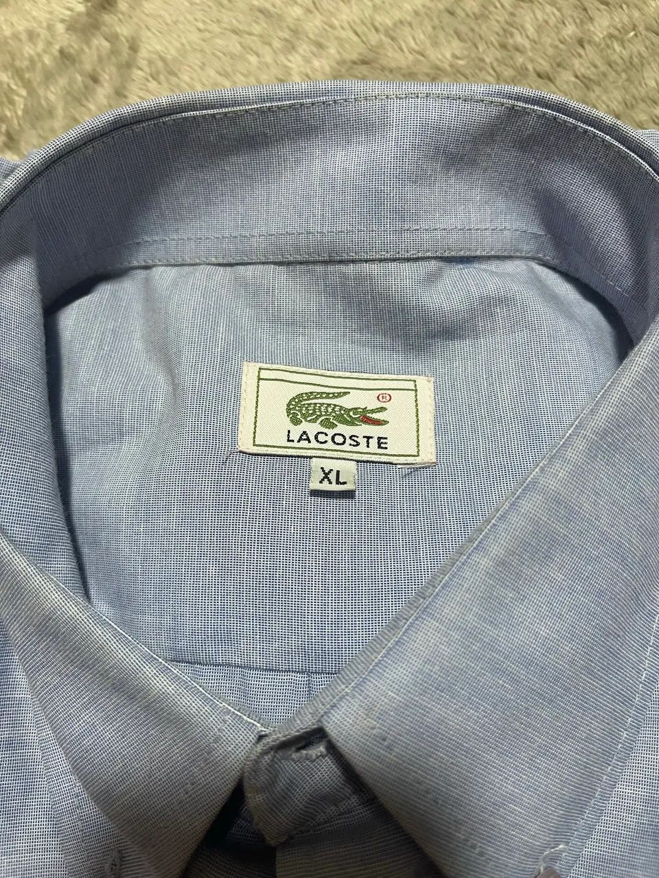 Camisa social Lacoste 