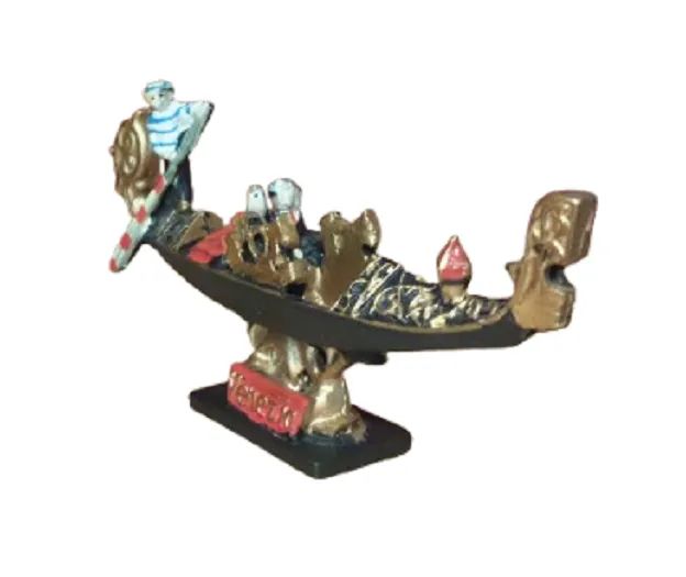 Miniatura De Gôndola De Veneza - Itália - Foto 2