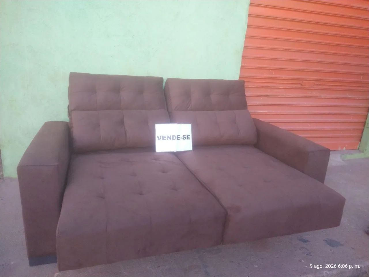 Sofa retrátil e reclinável novo
