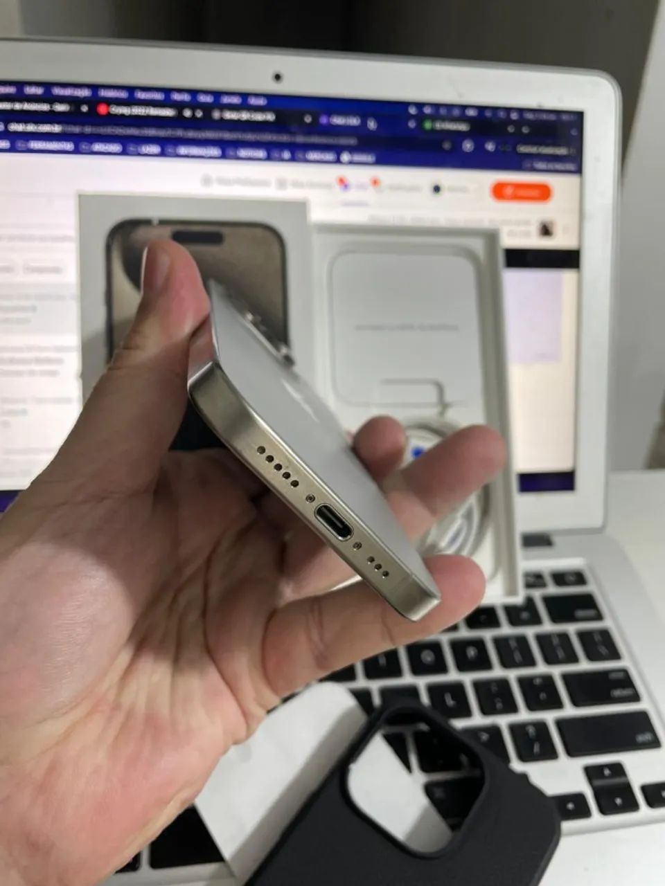 IPhone 15 Pro Excelente - Troco e parcelo - No centro de BH - Foto 3