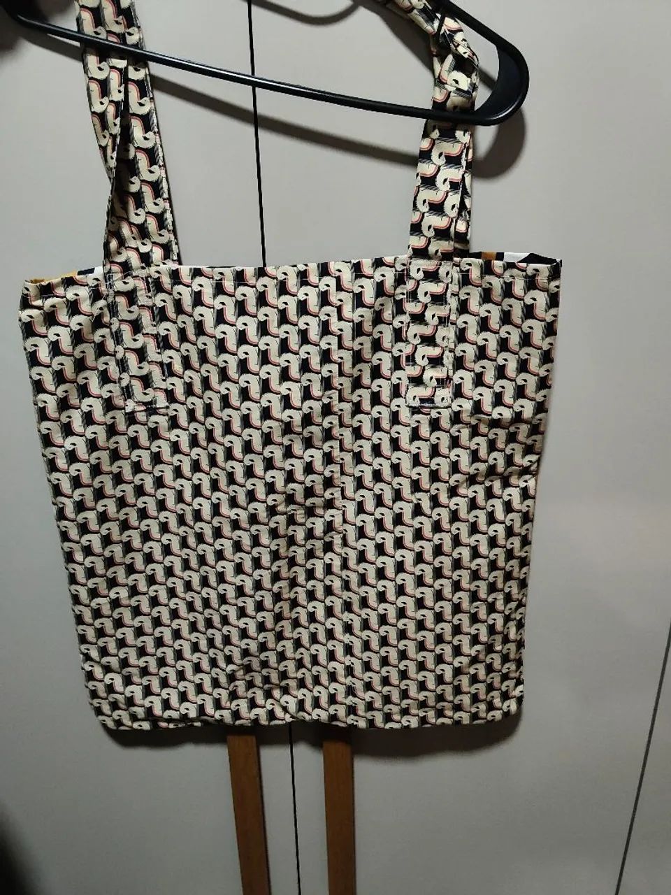 Bolsa artesanal colorida. - Foto 4