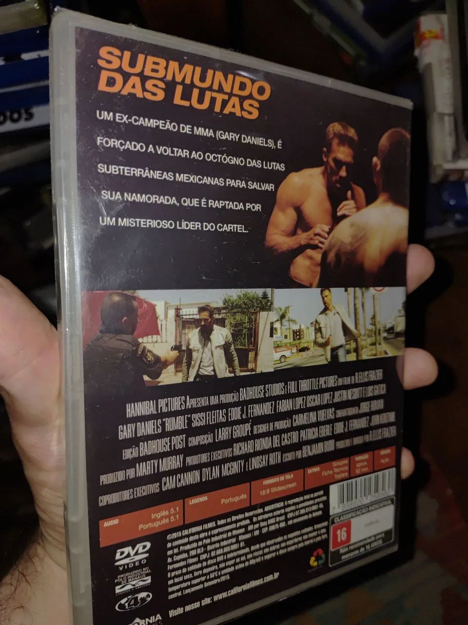 Dvd submundo das lutas (lacrado) - Foto 2
