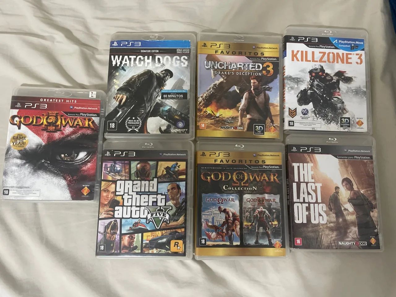 Ps3 + Controle original + 8 jogos - Foto 2